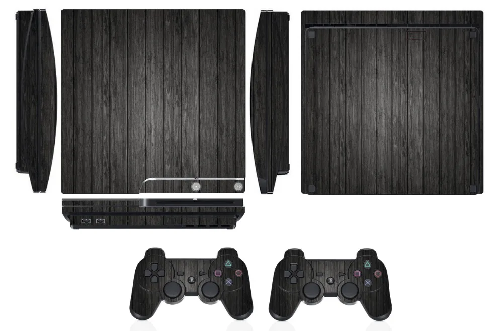Виниловая Защитная пленка для Sony PS3 Slim PlayStation 3 и 2 контроллера|protector sticker|ps3 slim