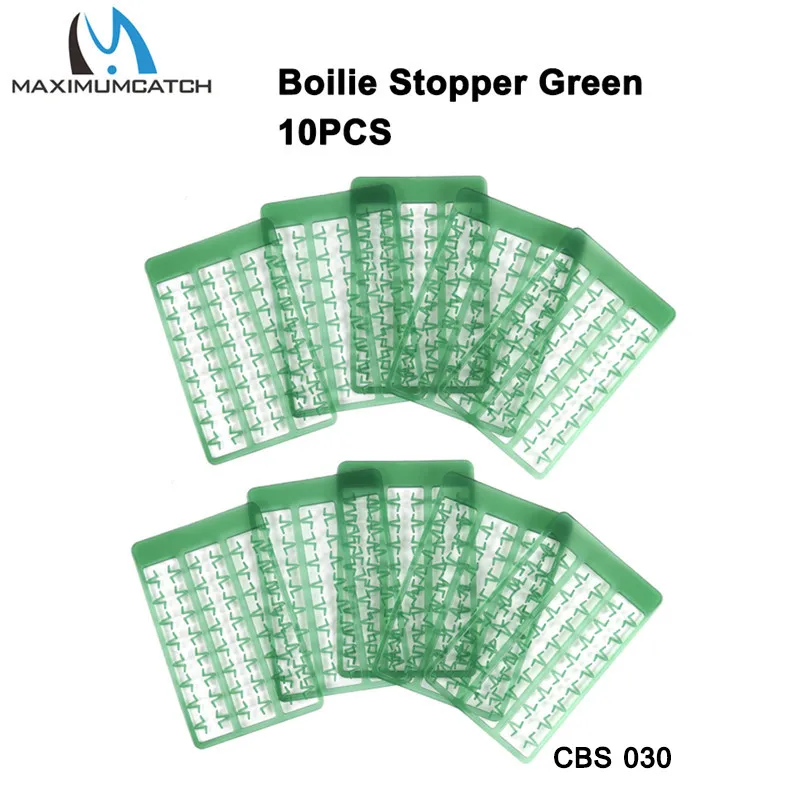 boilie stopper green Maximumctach 10 шт./лот Карп Рыбалка Boilie остановки гантели стоп держатель для кормовых гранул волос Rig приманка удлинитель терминал снасти - Цвет: boilie stopper green