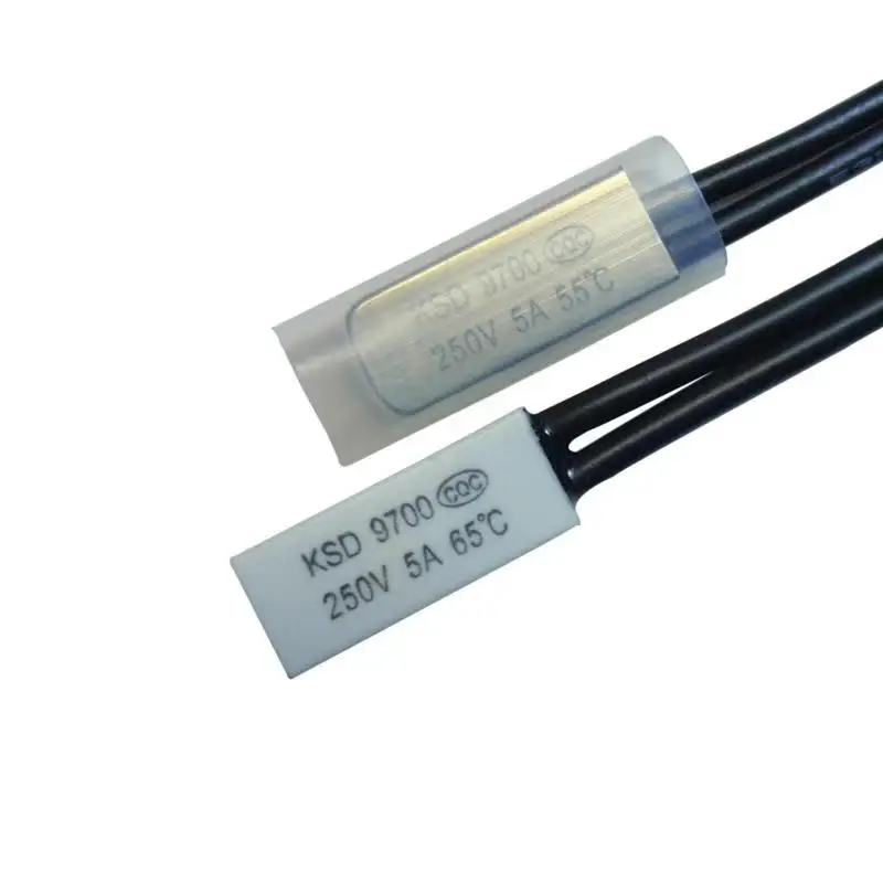 Термостат XIXI 10C 240C KSD9700 70C 75C 80C 85C 90C биметаллический дисковый переключатель