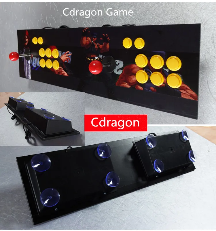 Двойной игровой джойстик Cdragon аркадные ретро-игры компьютерные видеоигры Rocker PC Usb