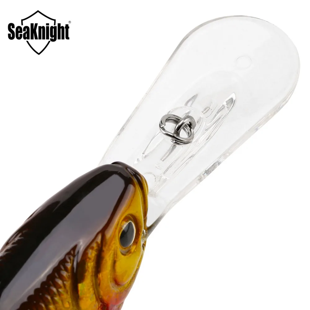 SeaKnight SK028 1 шт. жесткая Рыболовная Приманка CrankBait 2 секции 13 5 г 70 мм Глубина