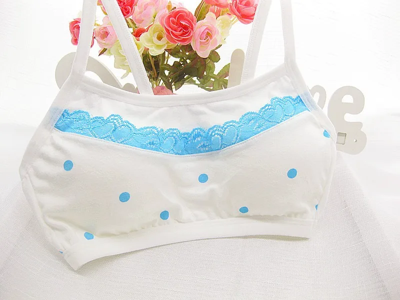 1 шт./партия новинка 2016 модный симпатичный хлопковый тренировочный бюстгальтер в