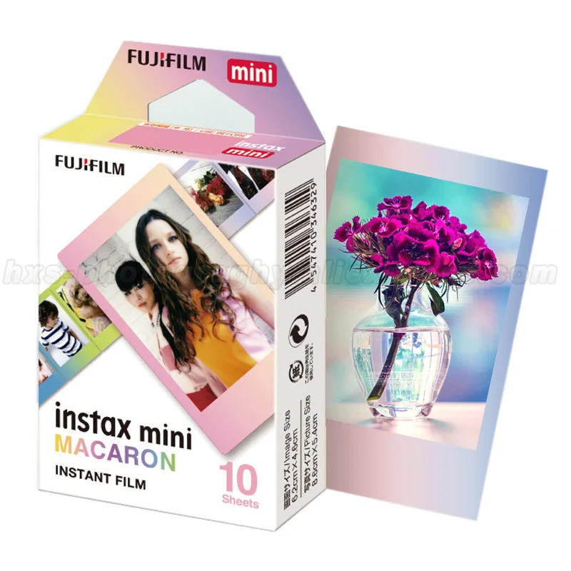 Оригинал Fujifilm Fuji Instax Mini 9 пленка Macaron 10 листов для 8 7s 90 70 25 мгновенная камера Share SP1