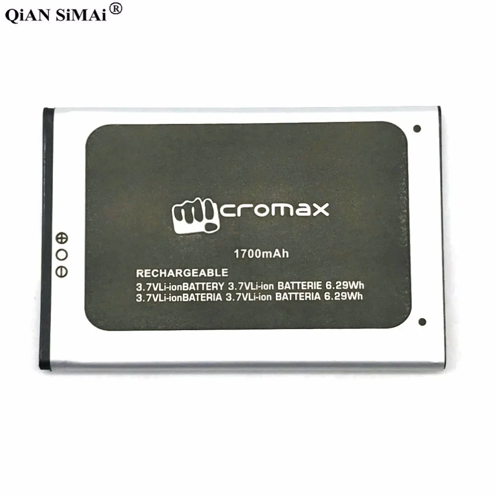 Новый высококачественный аккумулятор 1700 мАч для телефона Micromax Q333 + номер
