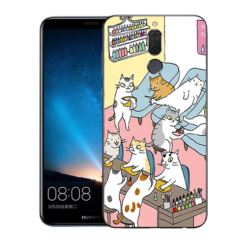 09 Для huawei mate 10 Lite/Nova 2i/MaiMang6 модная задняя крышка с принтом для mate 10 Lite/mate 10lite Мягкий силиконовый чехол для телефона - Цвет: 09