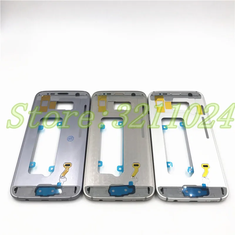 Запасные части средняя пластина рамка для Samsung Galaxy S7 G930F edge G935F передний ЖК-дисплей