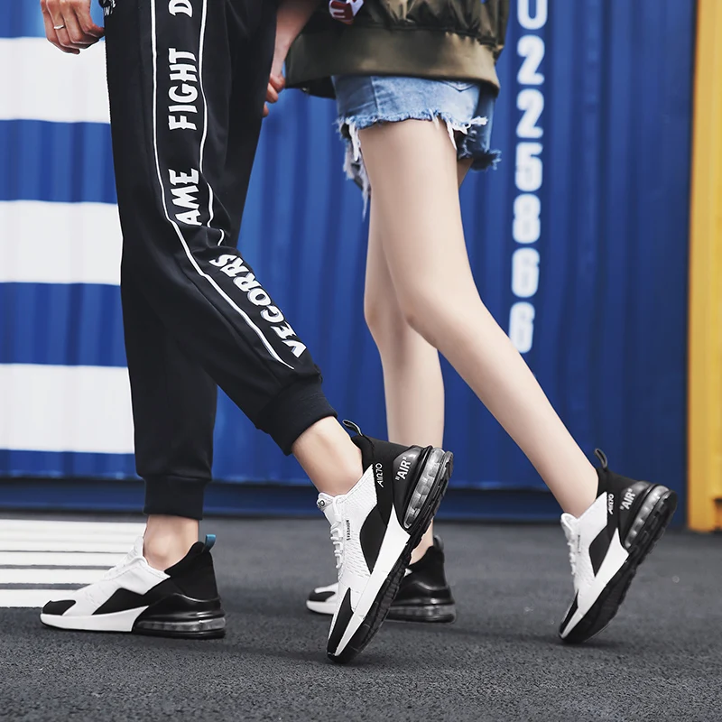 19 мужские модные кроссовки Классические на воздушной подушке летние дышащие