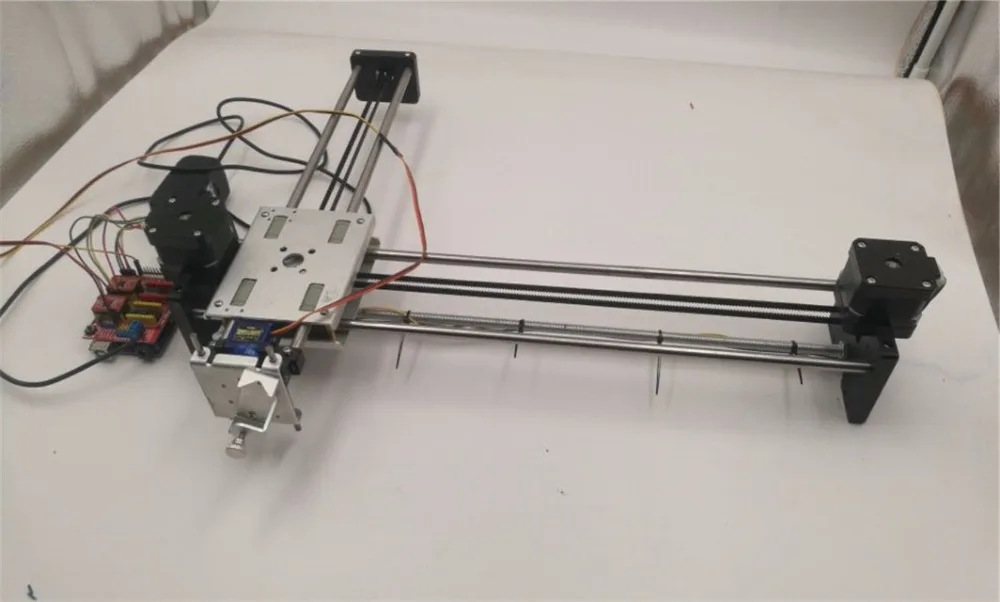 Не в сборе! Металлический DrawBot Набор для рисования полный комплект 4 ручки xidraw