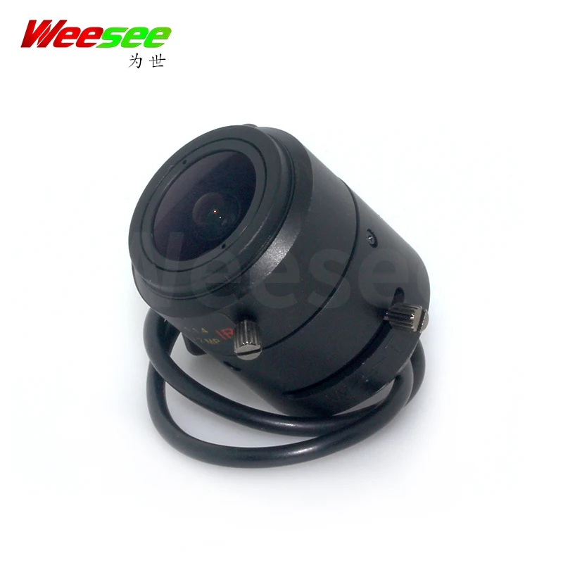 WS 1/2.7 ''F1.6 DC Автоматическая диафрагма 2 мегапикселя мегапиксельная HD объектив