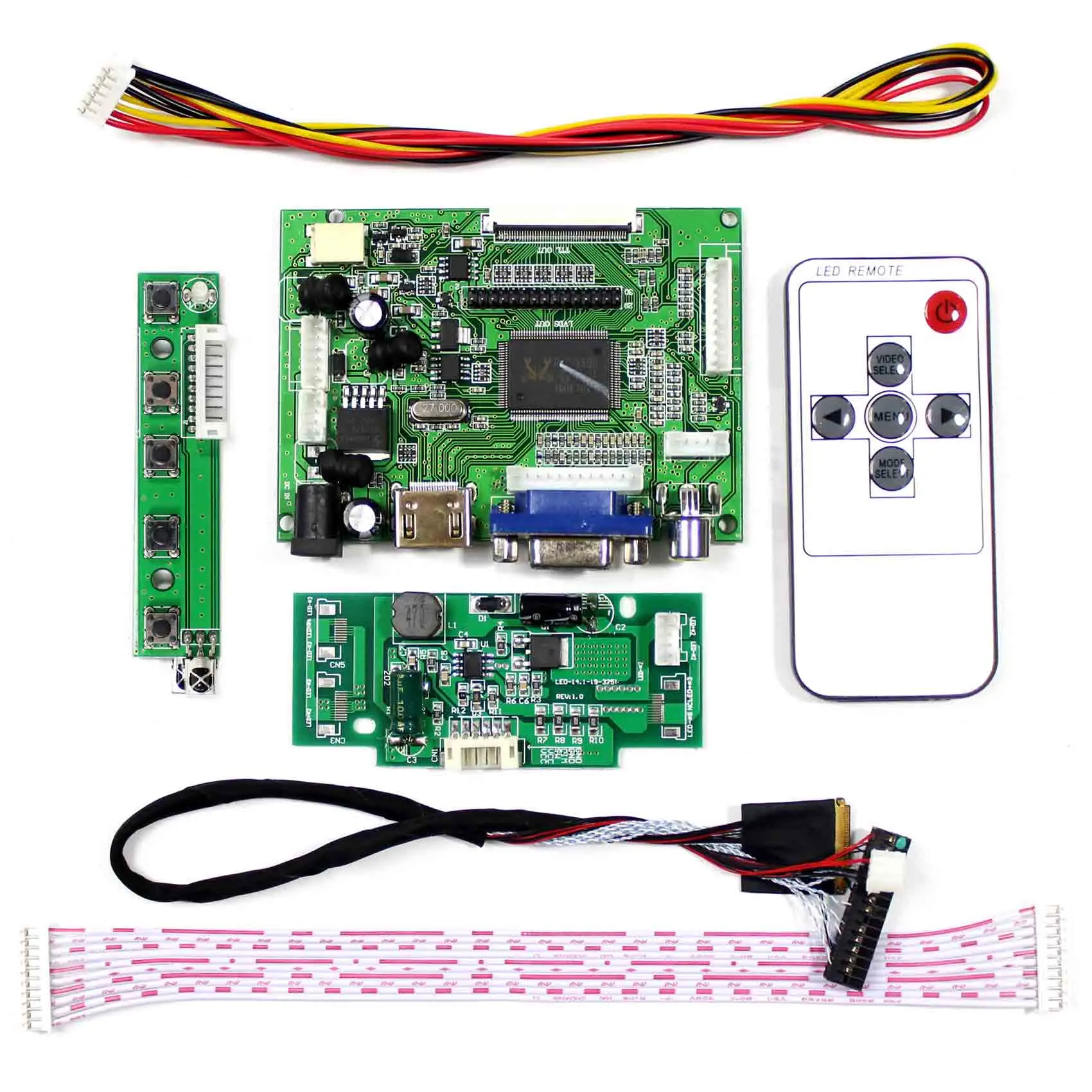 Плата контроллера LCD HD MI VGA 2AV для ЖК-экрана 15 4 дюймов LP154WE3 B154SW02 | Электроника