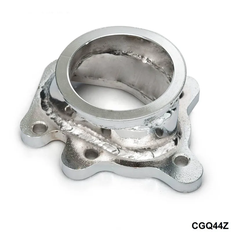 Для GT25 GT28 T25 T28 Turbo Down Pipe 5 bolt to 2 &quot63 мм V band Flange Adapter CGQ44Z|Оборотный клапан транспорта|