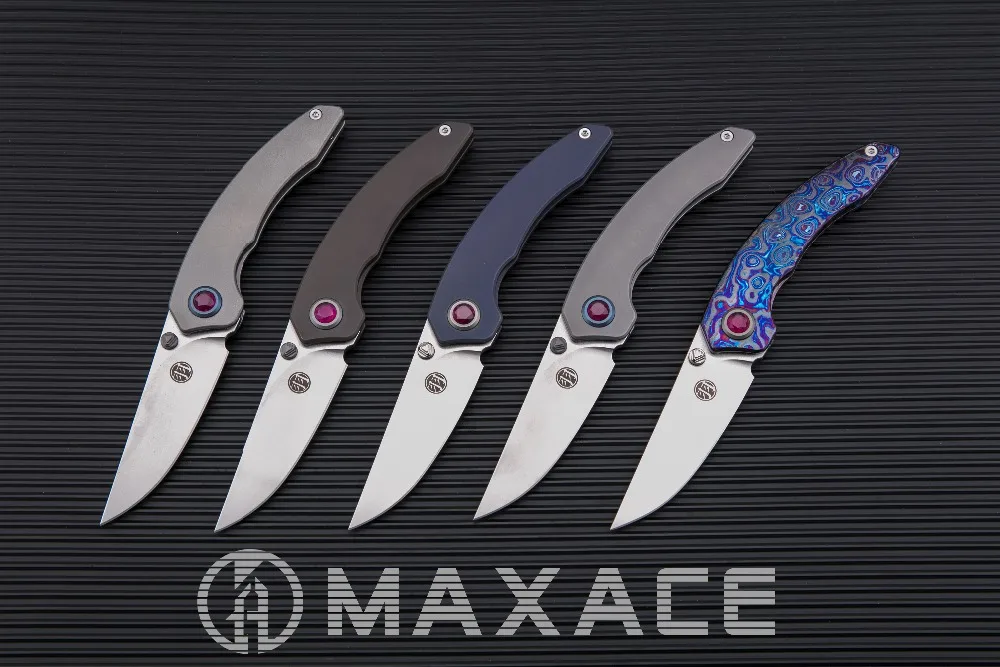 Maxace Yu карманный нож складной M390 стальное лезвие|Ножи| |