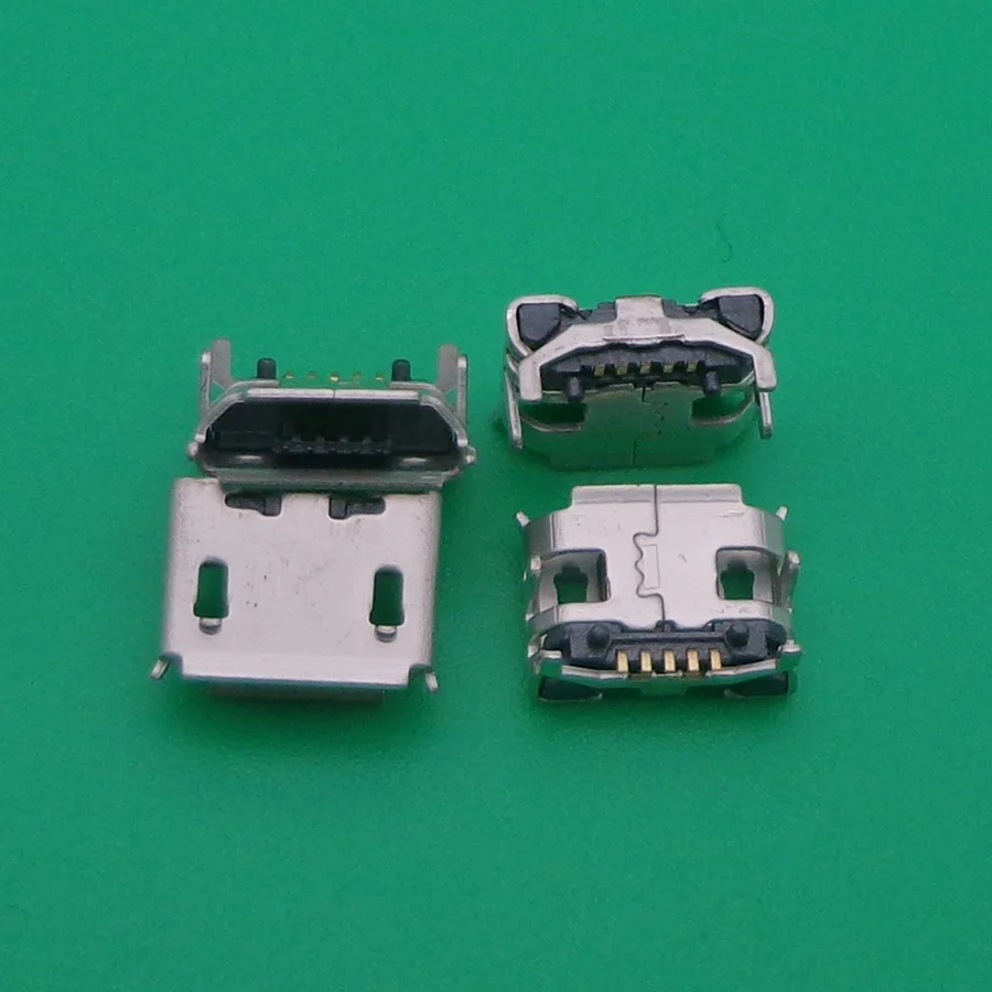 10 шт. разъем Micro USB 5pin Тип B для зарядки v8 мобильного Mini USB|lot lot|lot 100pcslot |