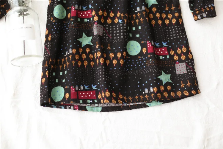 От 1 до 7 лет оптовая продажа 2017 Осень Обувь для девочек платье с принтом Хорошее