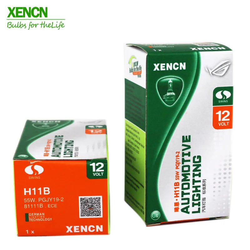 Оригинальные автомобильные фары XENCN H11B 12 В 55 Вт 3200 к, галогенные Автомобильные противотуманные лампы OEM качества, 2 шт, для Ford