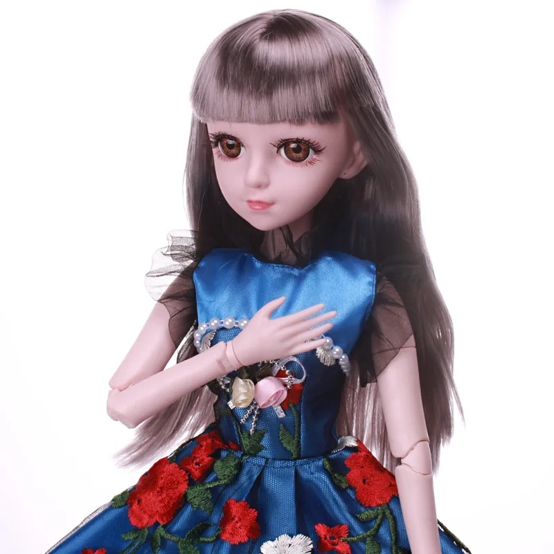 1/3 BJD кукла 60 см пластиковый совместный подвижный включает в себя тело голову