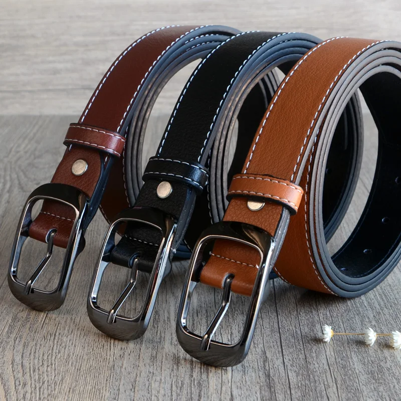 Женский ремень из натуральной кожи шириной 3 0 см и 130 см|Женские ремни| |