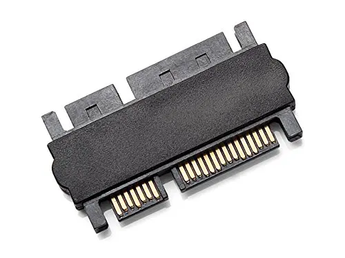 

HDMIHOME 3.5 & 2.5inch SATA 22Pin 7+15 Male to SATA 22P 7+15 Male extension convertor Straight adapter
