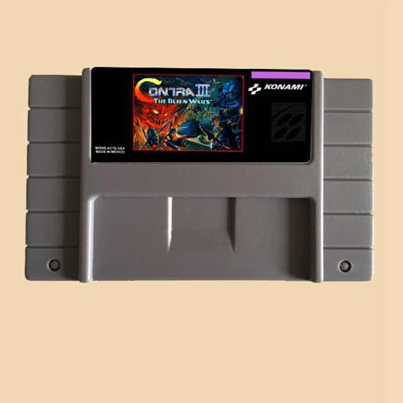Против III Alien Wars 16 бит 46 Pin карточная игра|16 bit|16 bit game cardbit card |