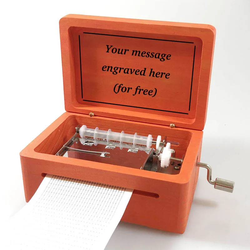 Регулируемая фотошкатулка с рукояткой 30 нот подарки для влюбленных подарок