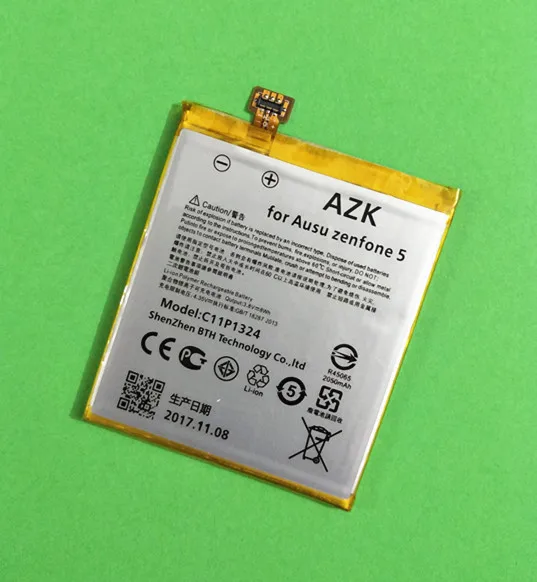 Новый высококачественный аккумулятор AZK для ASUS ZenFone 5 A500G Z5 T00J C11P1324|Аккумуляторы