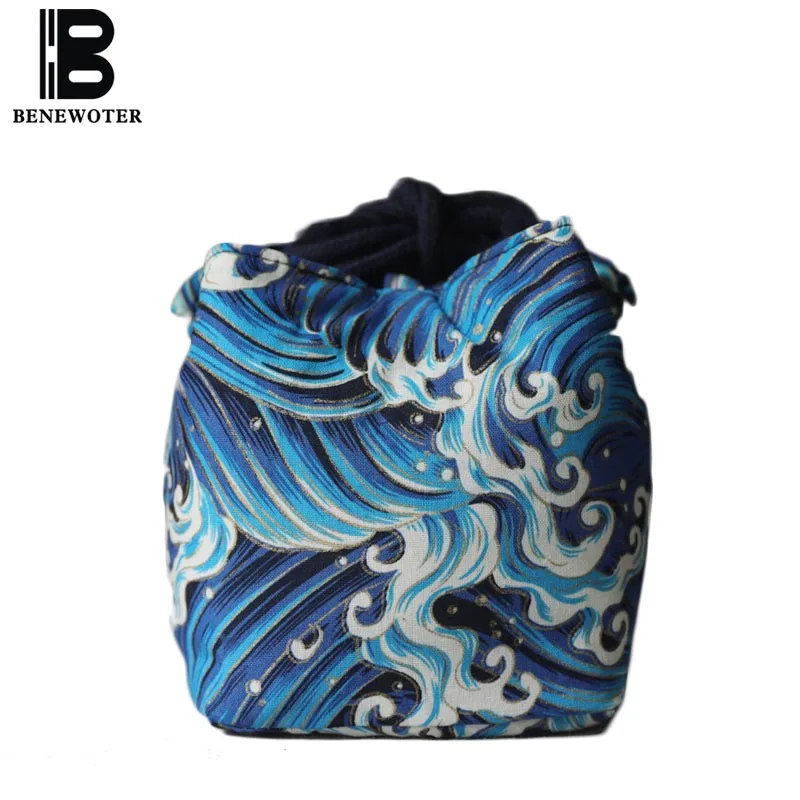 Благоприятный утварь сумка для хранения из хлопка и плотного хлопко-льняной