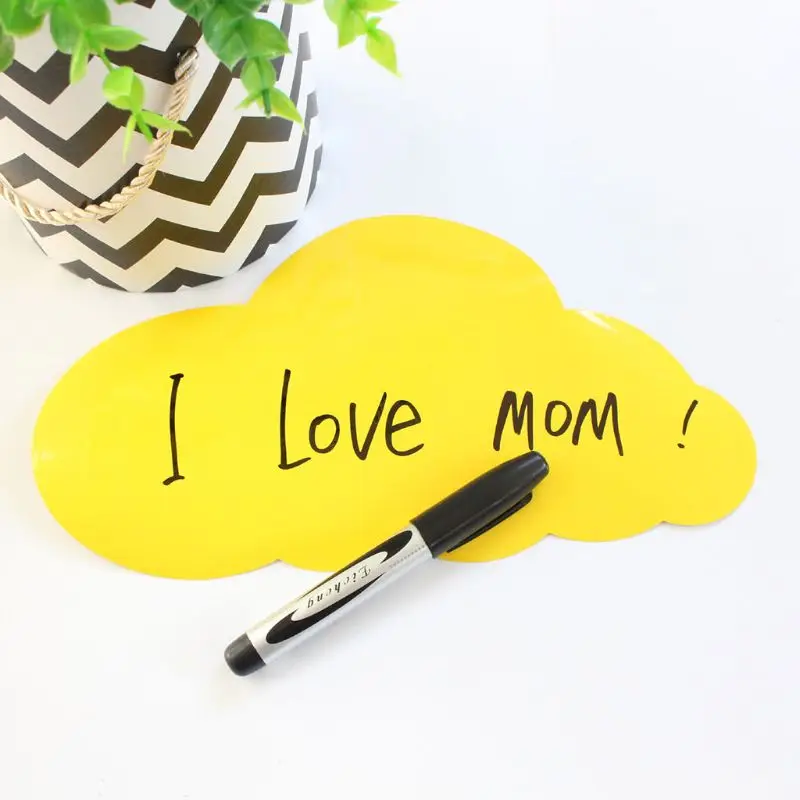 Новые самоклеющиеся наклейки на стену в форме облака доска сообщений наклейка DIY