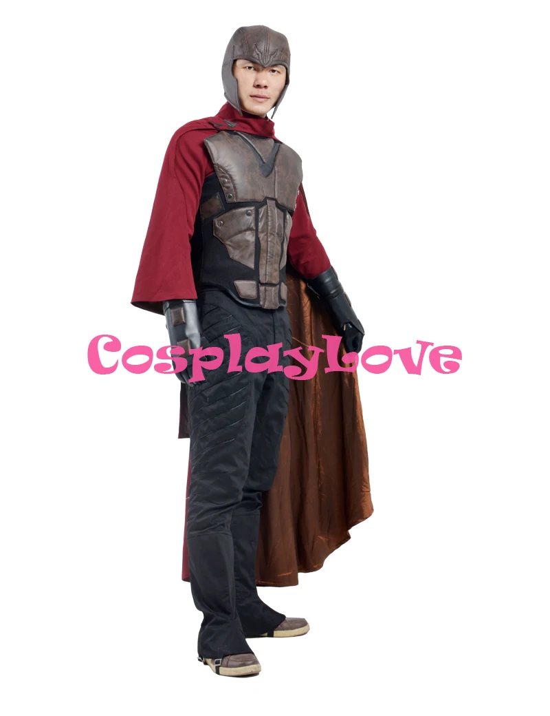 Костюм для косплея America X Men: Days of Future last Erik Lehnsherr Magneto мужской костюм индивидуальный