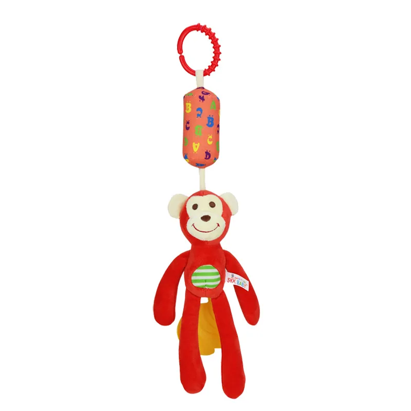 Animal wind chime baby stroller pendant bell bed hanging 0-1 year old toy BD44166 | Игрушки и хобби