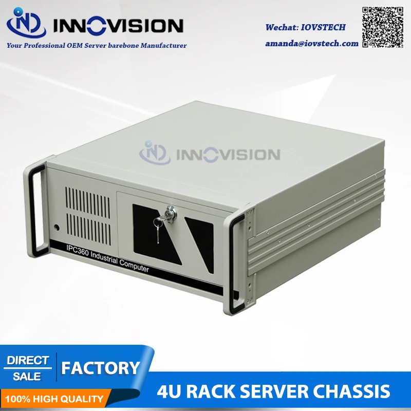 Hot-sale Stable 4U rack mount chassis  IPC360 For industrial control systems