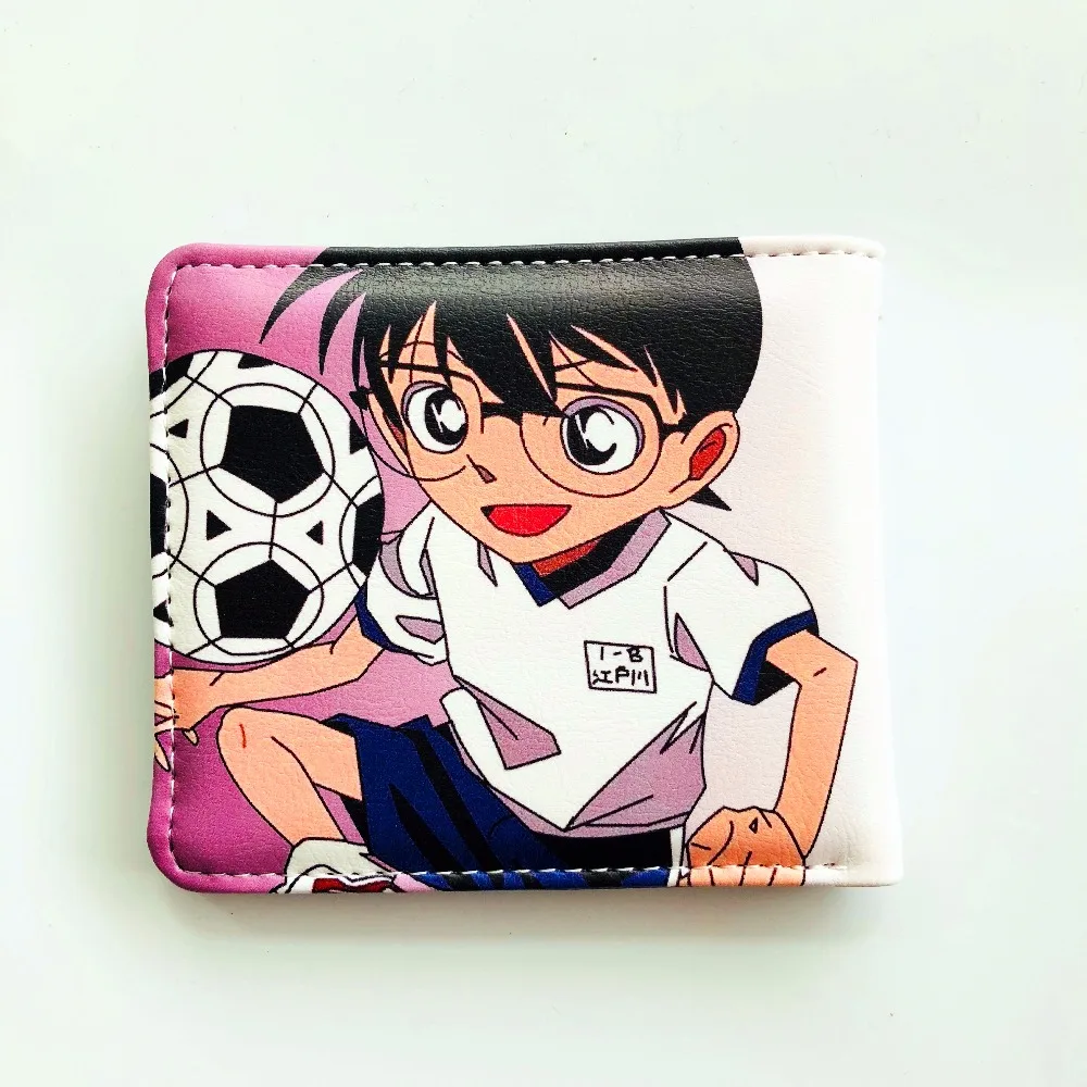 2018 Новое прибытие японского аниме комиксов детектива Конана Bi fold Wallet высокое