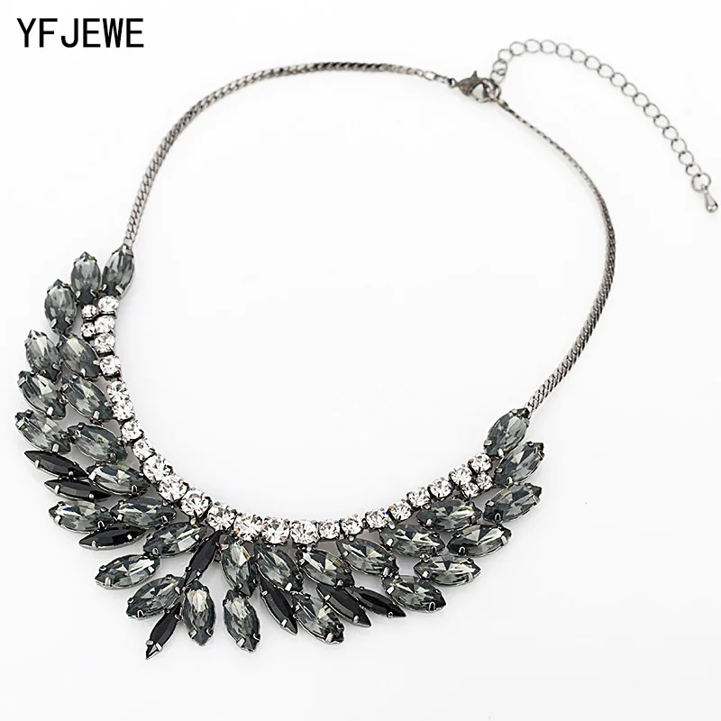 Новинка 2018 брендовые роскошные ожерелья и подвески с кристаллами массивное