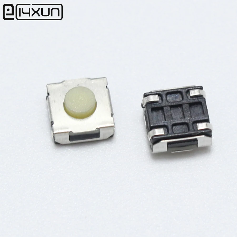 5 шт. 6*6*3 4 мм водонепроницаемый силиконовый тактовый переключатель 6x6x3