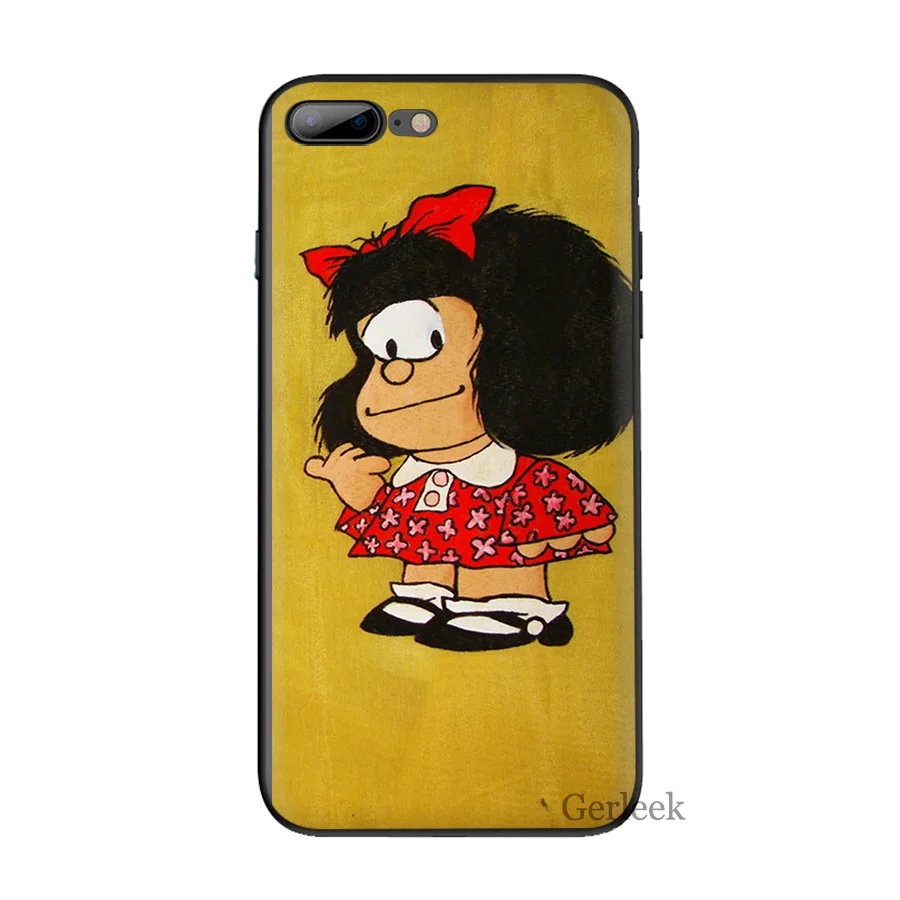 Чехол для телефона Mafalda DIY красивый чехол iPhone 6 6S 5 5S SE XR X XS MAX 8 7 Plus | Мобильные