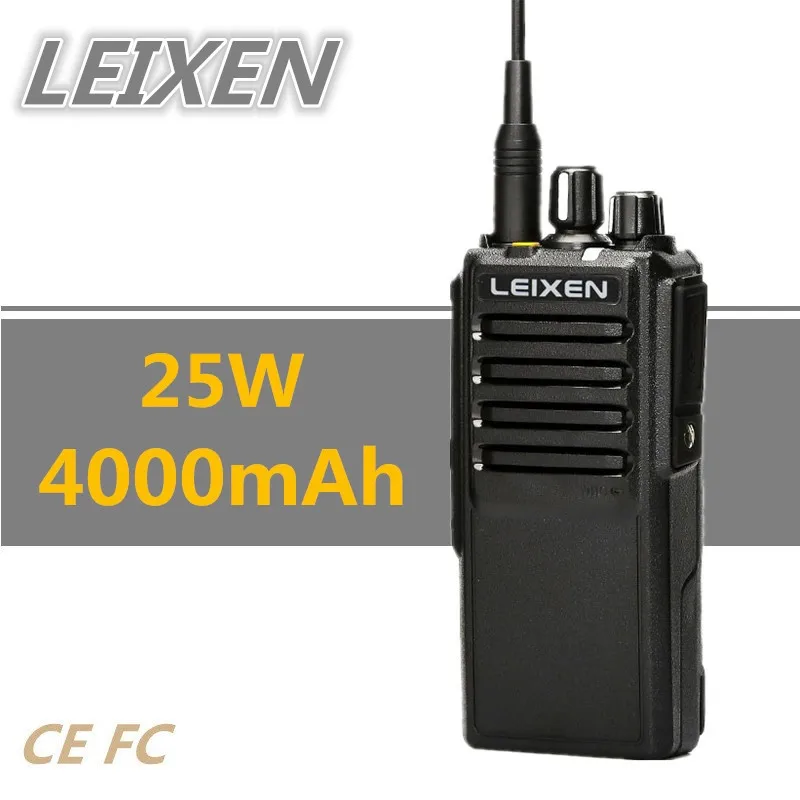 Портативная рация 25 Вт Baofeng LEIXEN 4000 мАч Высокая мощность UHF 400-480MHz Ham CB радиостанция