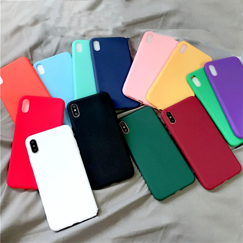Симпатичный яркий силиконовый чехол для iPhone XR XS Max X из ТПУ SE 5 5S 6 6S 7 8 Plus футляр