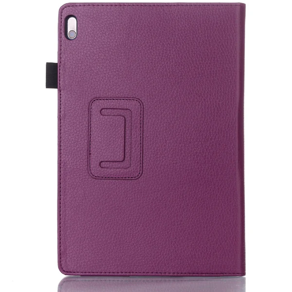 Purple Чехол для lenovo Idea Tab A10-70 A7600 A7600-h/A7600-f, кожаный защитный чехол для планшета A7600 10,1 дюйма - Цвет: Purple