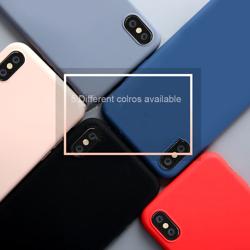Чехол для iPhone Xr противоударный оригинальный мягкий силиконовый защитный чехол Xs