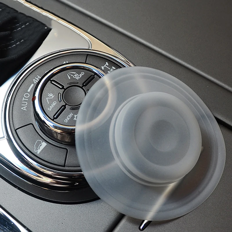 

Автомобильный Стайлинг, центральная крышка переключателя управления, силиконовый пылезащитный защитный чехол для Nissan PATROL Y62, автомобильные аксессуары