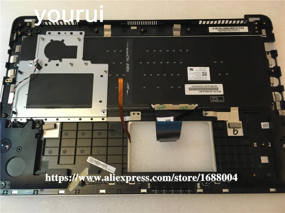Оригинальная крышка для клавиатуры США Упор рук ноутбука ASUS K501 K501LB K501U K501UB