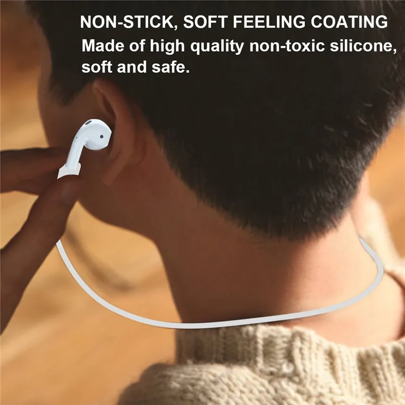 Ремешок для наушников Apple IPhone 7 Airpods Air Pods защита от потери Bluetooth наушники мягкий