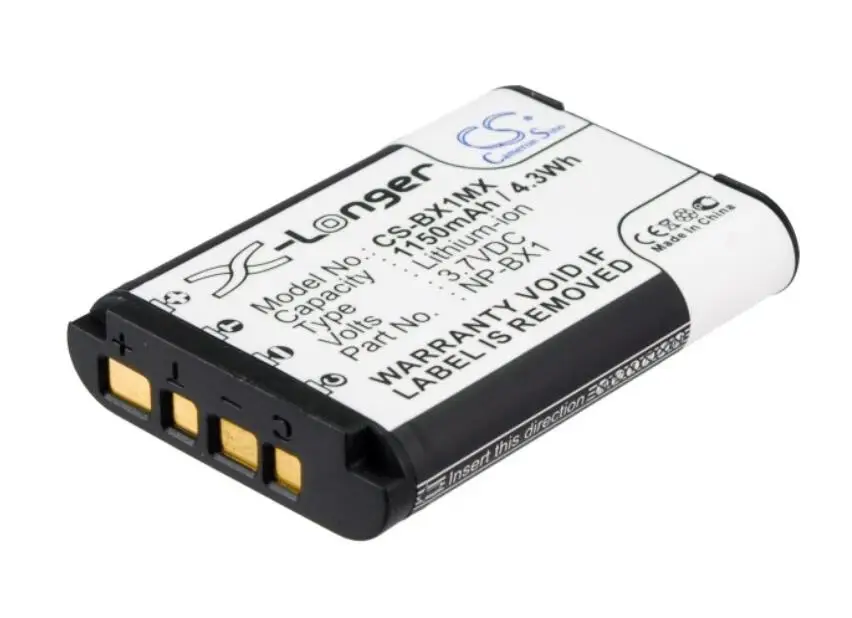 Cameron Sino 1150mah battery for SONY Cyber-shot DSC-HX300 DSC-HX50 HDR-MV1 HDR-GW66E HDR-GWP88 | Электроника