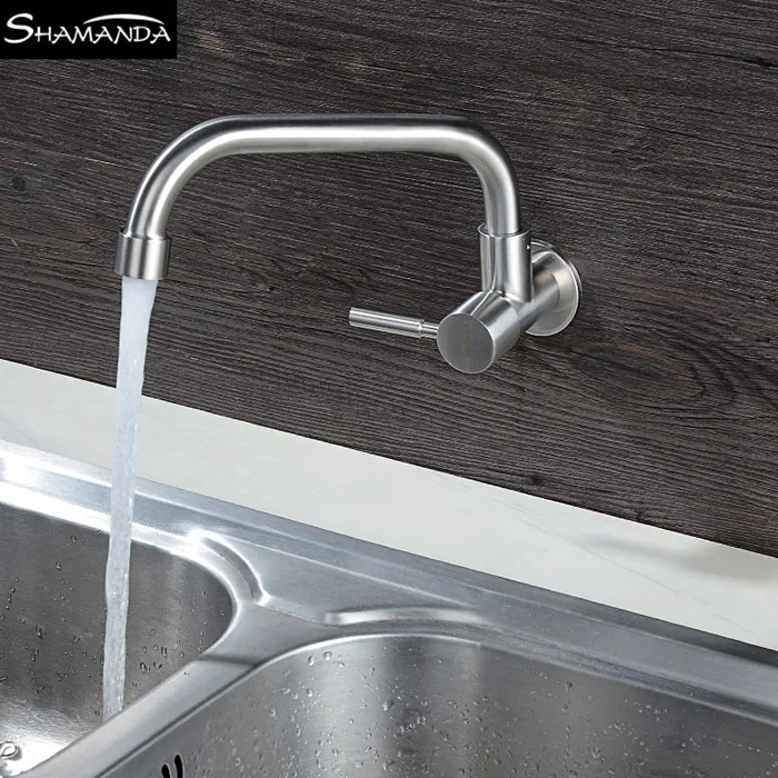 Лидер продаж бесплатная доставка кухонный кран из нержавеющей стали и никеля SUS304