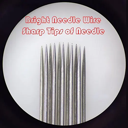 Одноразовые стерилизованные BIGWASP премиум качества иглы татуировки 9 Изогнутые