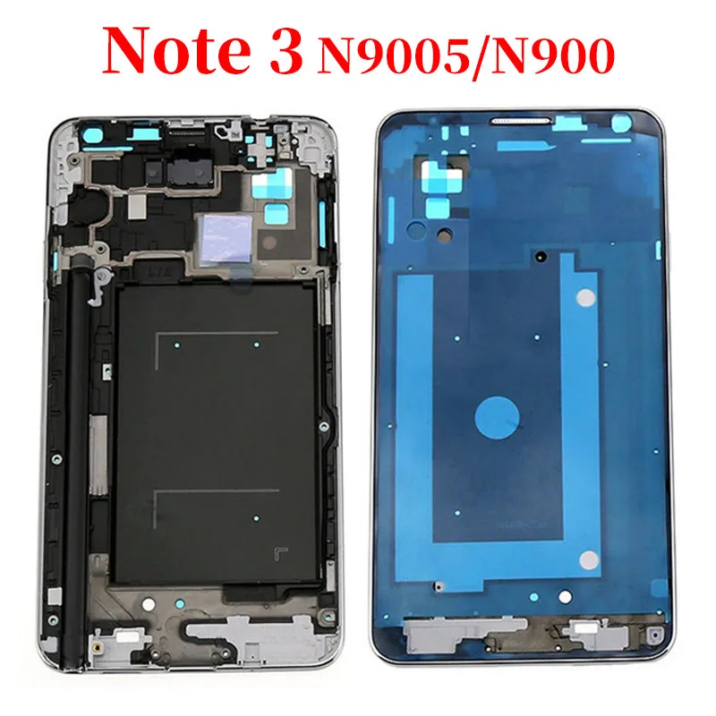 Для samsung Galaxy note3/N900 Note 3 N9005 средний корпус средней рамы с пластиной ободок крышка чехол запасные части Ремонт Часть