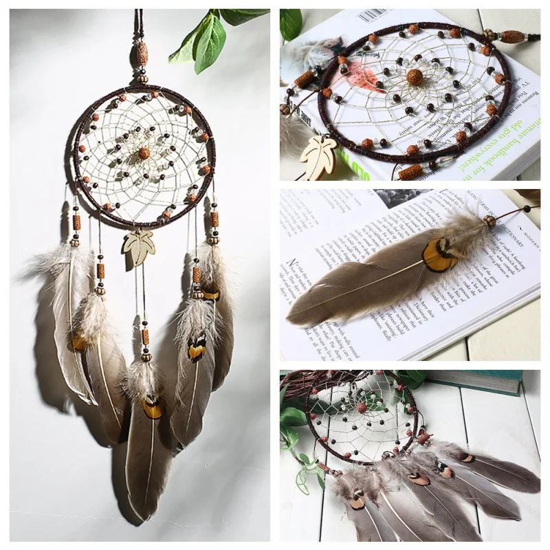 Креативный Ретро Ловец снов полые колокольчики украшение на стену ручная работа