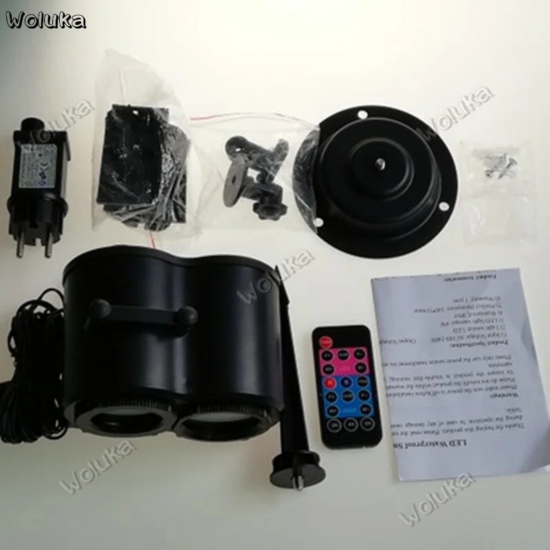 Светодиодный уличный Звездный Рождественский узор лазерная двухцилиндровая