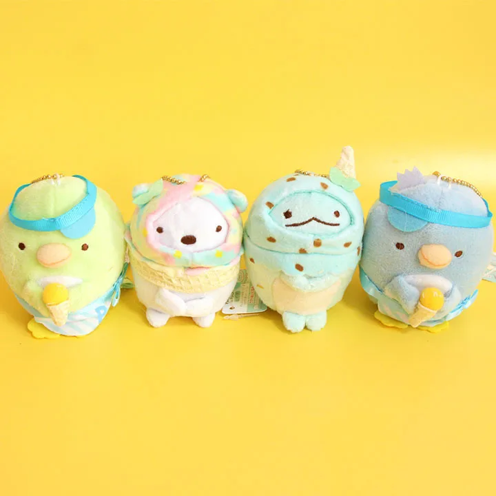 Оригинальный милый мультяшный Sumikko Gurashi еда мороженое медведь Пингвин ящерица