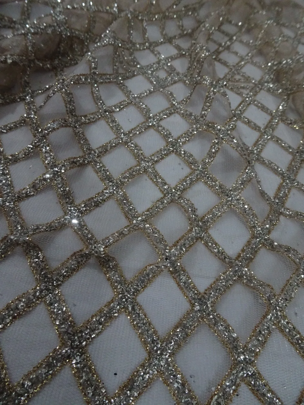 Африканский чистая кружева для женщин платье Новое поступление ZH-42086 афро тюль