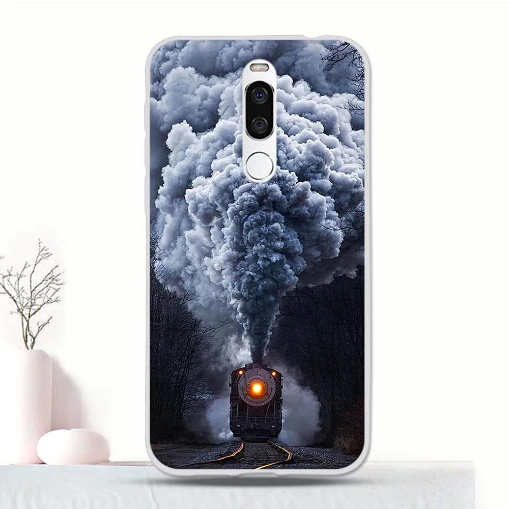 17 Силиконовый чехол с принтом для Meizu X8, задняя защитная крышка из ТПУ для Meizu X8, чехол-бампер для Meizu X 8, чехол-накладка - Цвет: 17